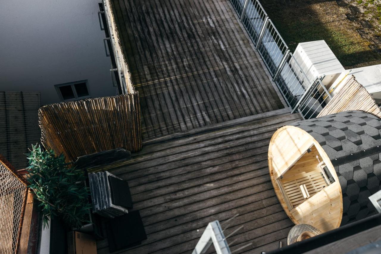 Heimatel - Luxury Penthouse Loft Apartamento Ravensburg Exterior foto